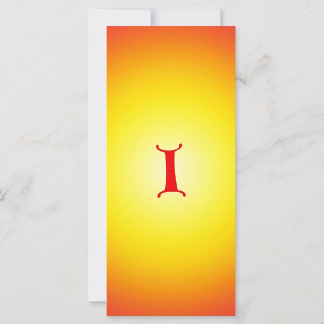 Letter Iブックマーク (正面)