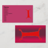 Letter I名刺 名刺 (正面/裏面)
