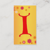 Letter I名刺 名刺 (裏面)