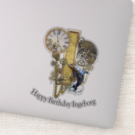 Letter I誕生日カスタマイズシール シール