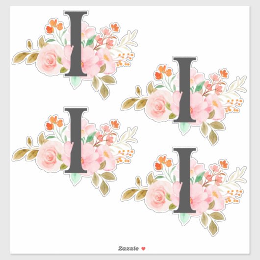 Letter I シール (シート)