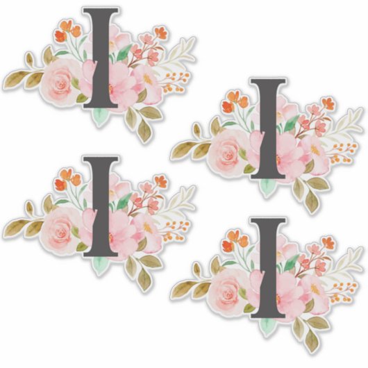 Letter I シール (正面)