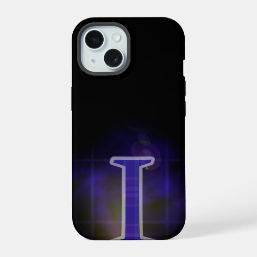 Letter I iPhone 15ケース (裏面)