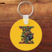 Letter I Thanksgiving gift  キーホルダー (正面)
