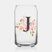 Letter J ガラス缶 (裏面)