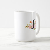 Letter J コーヒーマグカップ (正面右)