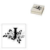 Letter J ラバースタンプ (押印)