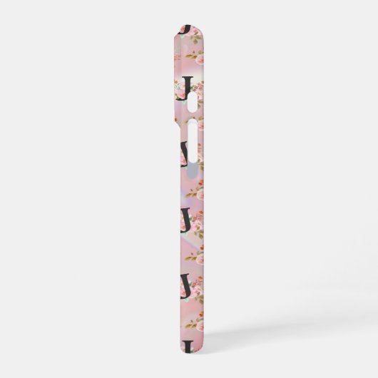 Letter J iPhoneケース (左側面)