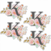 Letter K シール (正面)