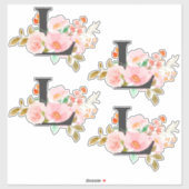 Letter L シール (シート)