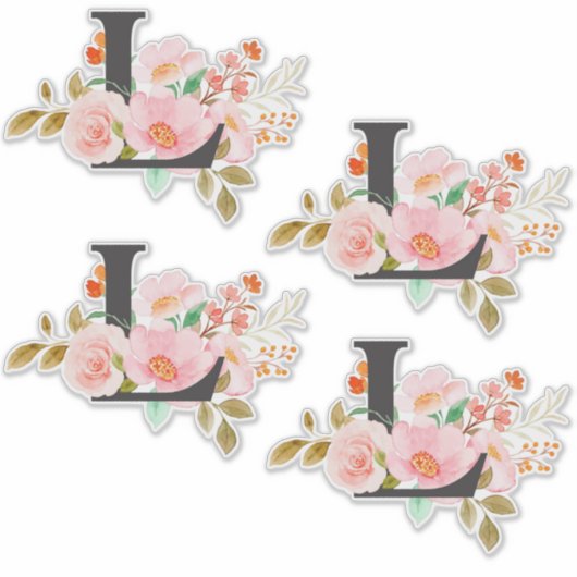 Letter L シール (正面)