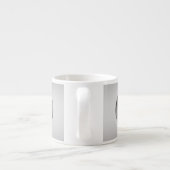 "Letter L"モノグラム エスプレッソカップ (裏面)