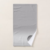 "Letter L"モノグラム バスタオルセット (ハンドタオル)