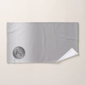 "Letter L"モノグラム バスタオルセット (ハンドタオル)