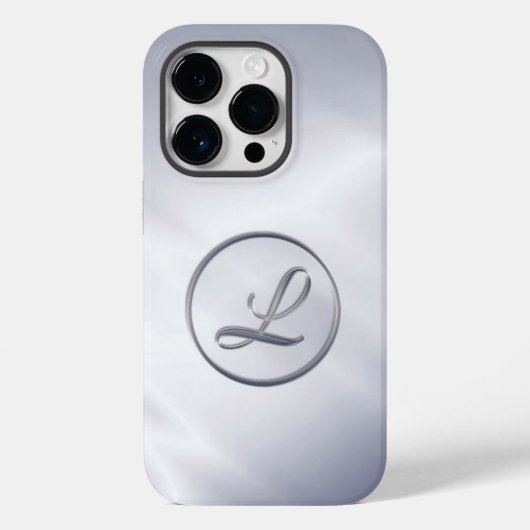 "Letter L"モノグラム Case-Mate iPhoneケース (裏面)