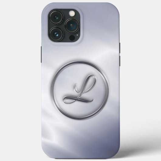 "Letter L"モノグラム Case-Mate iPhoneケース (裏面)