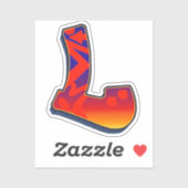 Letter L -  Night Sky シール (シート)