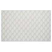 Letter Mモノグラム加飾文字カスタム布 ファブリック (ファットクウォーター)