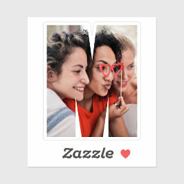 Letter M Alphabet & Photo Custom-Cut Vinyl Sticker シール