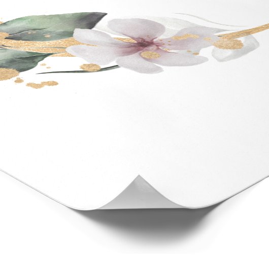 Letter O Monogramポスター ポスター (角)