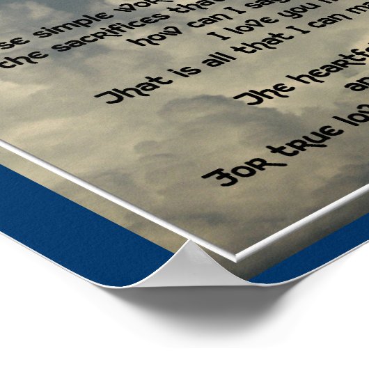 Letter of love to parents ポスター (角)