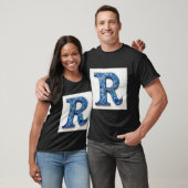 Letter R -2 – ステッカー Tシャツ (ユニセックス)