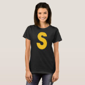 Letter Sカッコいい Chipmunksグループマッチング衣装Fa Tシャツ (正面フル)