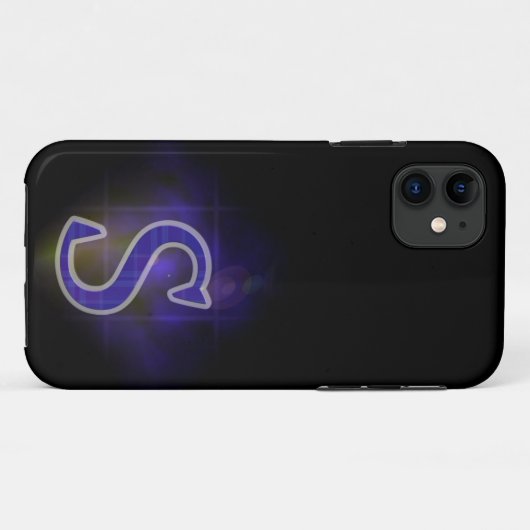 Letter S Case-Mate iPhoneケース (裏面(横))