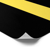 Letter TおもしろいチップムンクグループマッチングハロウィーンCos ポスター (角)