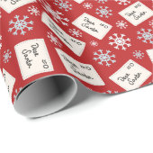 Letter To Santa Holiday ラッピングペーパー (ロールコーナー)
