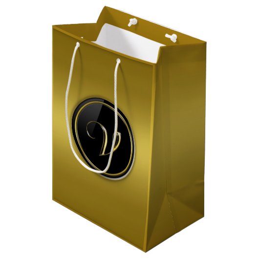 "Letter V"モノグラム ミディアムペーパーバッグ (正面アングル)