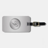 "Letter V"モノグラム ラゲッジタグ (正面横)