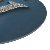 💎 Letter V Monogram Elegant Luxe Home Style ✨ カッティングボード (角)