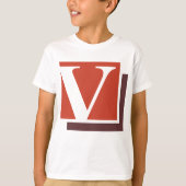 Letter V Tシャツ (正面)