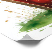 Letter W Crown Princess Fairy Poster Alphabet Art ポスター (角)