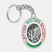 Letter Writers Societyアクリル酸キーチェーン キーホルダー (正面左)