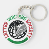Letter Writers Societyアクリル酸キーチェーン キーホルダー (裏面)