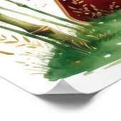 Letter Z Bamboo Fairy Poster -Chinese Alphabet Art ポスター (角)