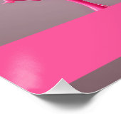 Letter Z, Monogram Z - Customizable Name Poster  ポスター (コーナー)