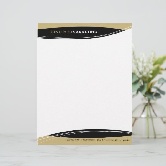 LETTERHEAD モダン :: consipo 1 (スタンド正面)