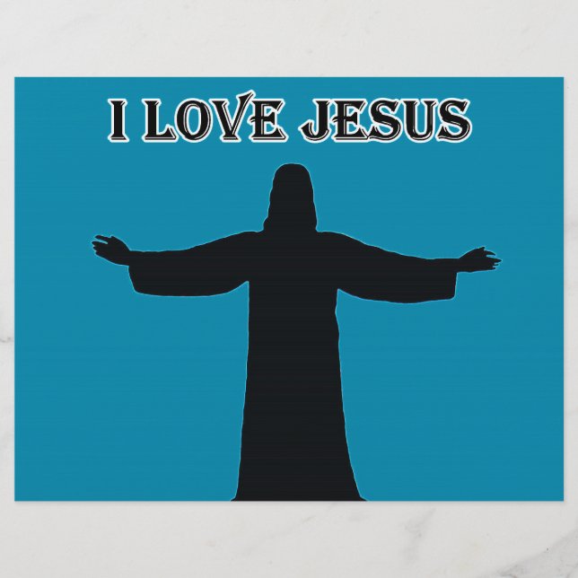 Letterhead  i love jesus レターヘッド (正面)
