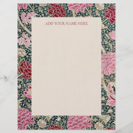 LETTERHEAD : WILLIAM MORRIS : CRAY レターヘッド