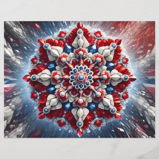 Letterhead with Norway Colorsデザイン (正面)