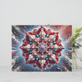 Letterhead with Norway Colorsデザイン (スタンド正面)