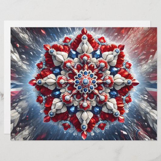 Letterhead with Norway Colorsデザイン (正面/裏面)