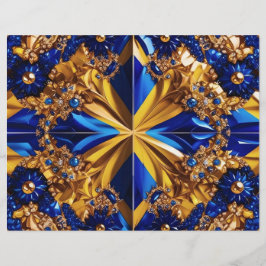 Letterhead with Sweden Colorsデザイン