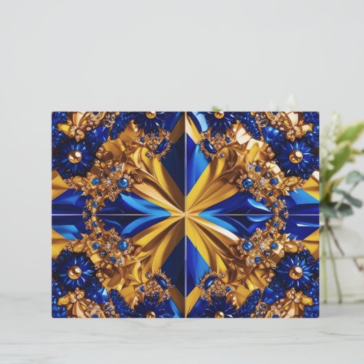 Letterhead with Sweden Colorsデザイン (スタンド正面)