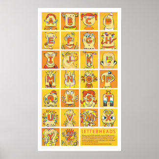 LetterHeadsポスター ポスター