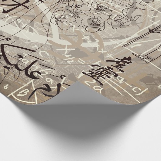 Lettering ラッピングペーパー (角)