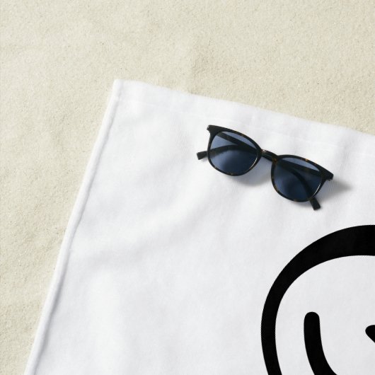 Lettering Hearts Bride ビーチタオル (インサイチュ)